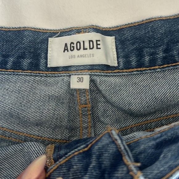 Agolde Dee Shorts - Picture 4 of 5